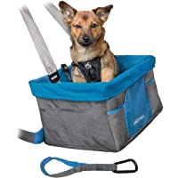 Kurgo Asiento de Coche para Perros Estilo Heather - Asiento Elevador para Mascotas - Asiento de Seguridad para Mascotas…